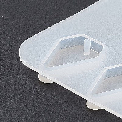 DIY Pendant Silicone Molds X-DIY-E065-07E-1