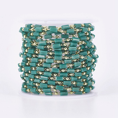 Handmade Glass Beaded Chains CHC-F008-B06-1