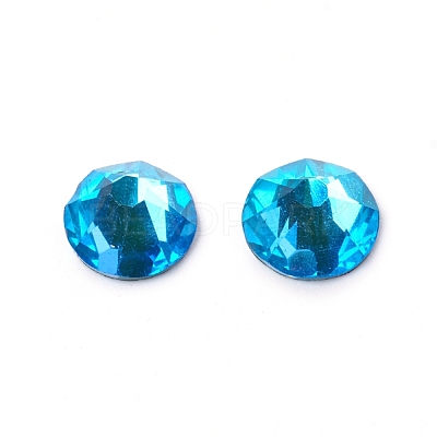 Glass Rhinestone Cabochons RGLA-L024-J02-MI-1