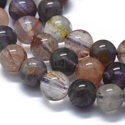 Natural Auralite 23 Beads Strands G-D0013-69A-1