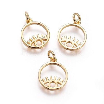 Brass Pendants KK-I656-06G-1