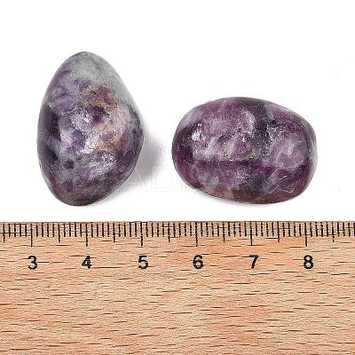 Natural Lepidolite Beads G-G348-01A-18-1