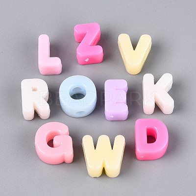 Imitation Jelly Acrylic Beads OACR-N150-28-1