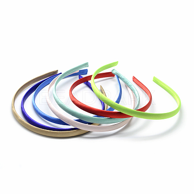 Plain Plastic Hair Band Findings X-OHAR-Q275-04-1