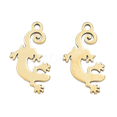 Ion Plating(IP) 201 Stainless Steel Pendants STAS-N098-088LG-1