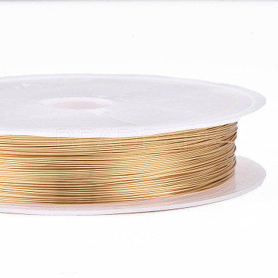 Round Copper Jewelry Wire X-CWIR-Q006-0.3mm-KC-1