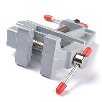 Aluminum Alloy Mini Table Bench Vise AJEW-I060-01-1