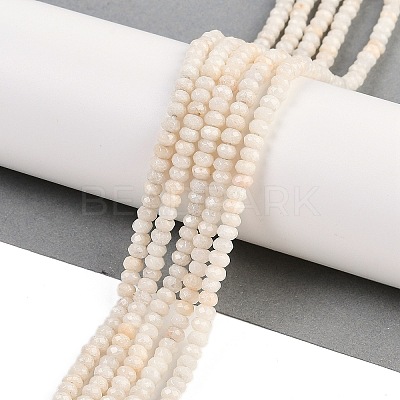 Natural White Jade Beads Strands X-G-Z069-01I-1