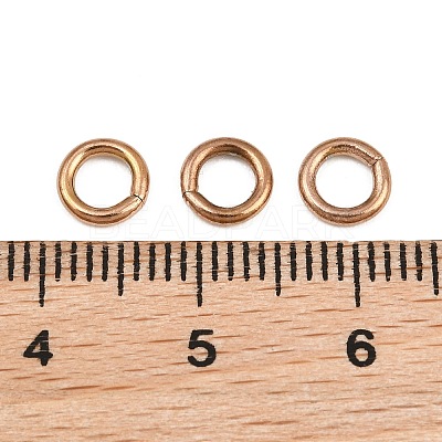 304 Stainless Steel Open Jump Rings SA-CBAF81C-01J-RG-1