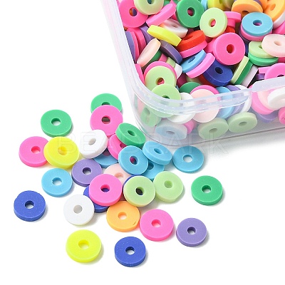 Handmade Polymer Clay Beads CLAY-YW0001-83-1