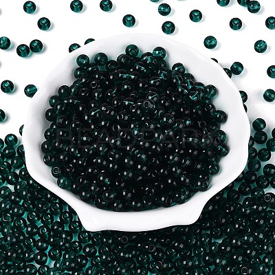 FGB Transparent Glass Seed Beads SEED-N013-01B-09-1