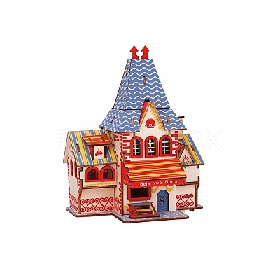 DIY 3D Wooden Puzzle TPUZ-PW0001-03A-1