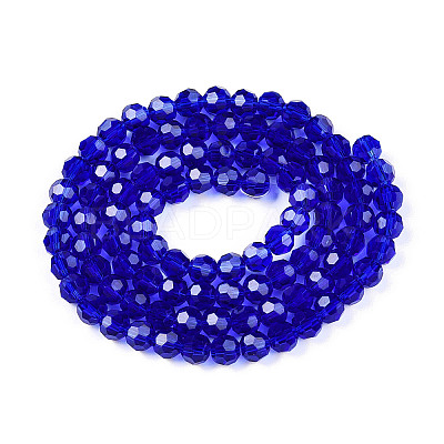 Transparent Glass Beads Strands LS-EGLA-A035-T3mm-D06-1