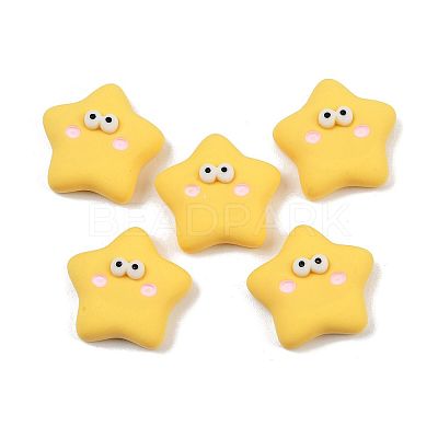 Opaque Resin Cabochons RESI-C012-30-1-1