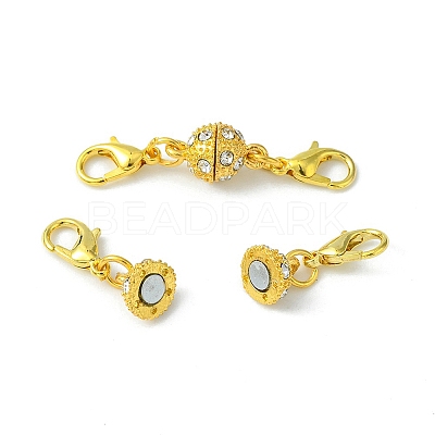 1Pc Alloy Crystal Rhinestone Magnetic Clasps LS-ALRI-YW0001-11G-1