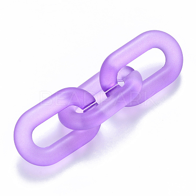 Transparent Acrylic Linking Rings OACR-S036-006A-K09-1