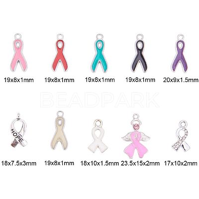 Alloy Enamel Pendants PALLOY-PH0012-48-1