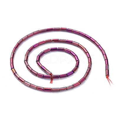 Electroplate Glass Beads Strands EGLA-K014-B-FP04-1