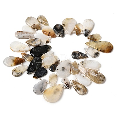 Natural African Opal Beads Strands G-D365-B01-1