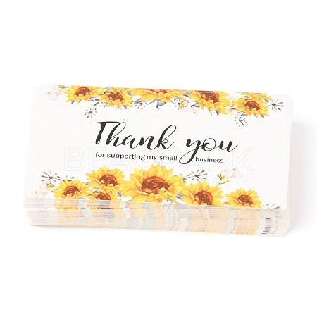 Thank You for Supporting My Business Card X-DIY-L051-012B-1