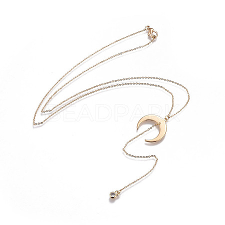 Brass Pendants Necklaces NJEW-JN02386-01-1
