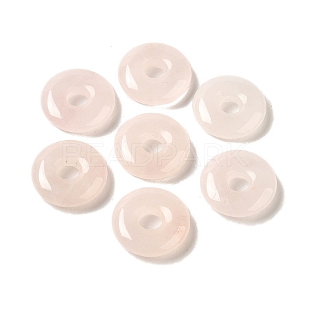 Natural Rose Quartz Pendants G-C066-02J-1