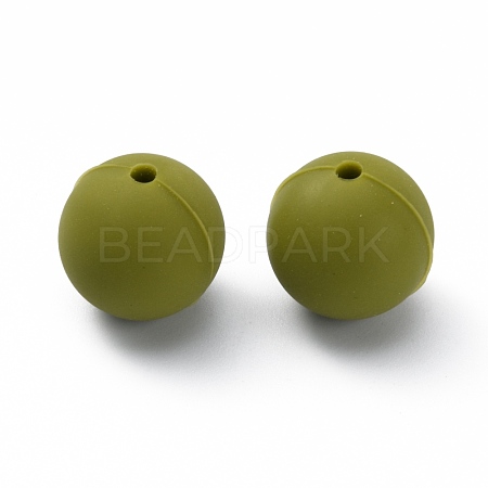 Silicone Beads SIL-WH0012-001F-1