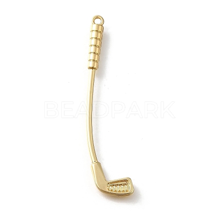 Alloy Sports Equipment Pendants PALLOY-R157-05G-01-1