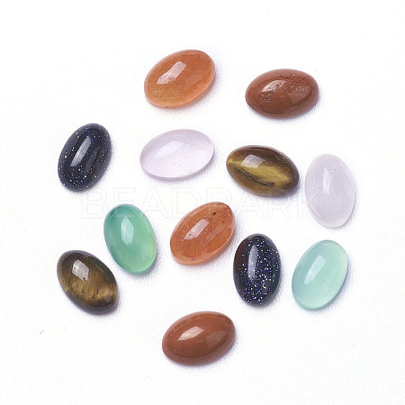 Natural & Synthetic Mixed Stone Cabochons X-G-F605E-A-1