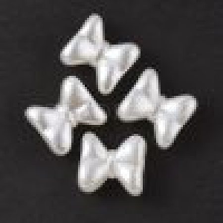 ABS Plastic Imitation Pearl Beads OACR-P007-64-1