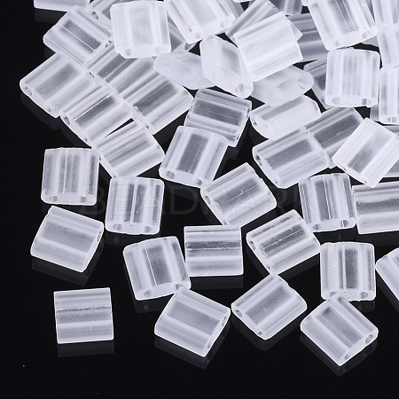 2-Hole Glass Seed Beads SEED-T003-02C-01-1