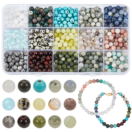 Natural & Synthetic Gemstone Beads G-NB0001-65-1