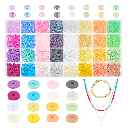   Beads Jewelry Making Finding Kit DIY-PH0010-45-1