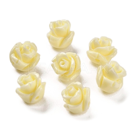 Synthetic Coral Carved Beads LS-CORA-H003-01B-12-1