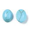 Synthetic Turquoise Cabochons TURQ-S291-01A-01-1