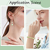 450Pcs 4 Styles Spray Painted Crackle Glass Beads CCG-PA0001-09B-5