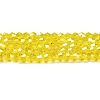 Transparent Electroplate Glass Beads Strands EGLA-A039-T4mm-B21-1
