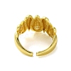 Brass with Cubic Zirconia Rings RJEW-B057-01G-02-3