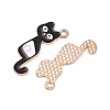 Alloy Enamel Pendants ENAM-K082-01C-KCG-2
