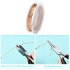 Round Copper Jewelry Wire CWIR-S002-0.8mm-03-4