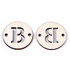 Unfinished Natural Poplar Wood Links Connectors WOOD-S045-140B-01B-2