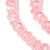 Baking Electroplate Glass Beads Strands X-DGLA-A039-J2MM-B08-3