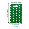 Polka Dot PET Plastic Packing Bags with Die Cut Hole Handle ABAG-TADJ0002-001D-2
