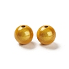 Spray Painted Acrylic Beads X-MACR-Q154-01C-2