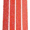 Electroplate Glass Beads Strands EGLA-A044-P1mm-B21-2