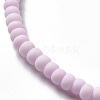 Handmade Frosted Porcelain Beads PORC-E017-01H-3