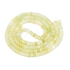 Ombre Effect Dyed Glass Beads Strands GLAA-Q106-05A-A05-2