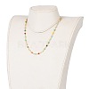 Faceted Glass Beaded Bracelet & Necklace Jewelry Sets SJEW-JS01160-5