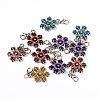 Zinc Alloy Enamel Pendants X-ENAM-H169-M-3