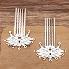 Ancient Style Hanfu Alloy Alligator Hair Clips for Women PW-WG19BAE-01-1